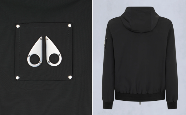 Moose Knuckles RUFUS MIXMEDIA LEDERJACKE